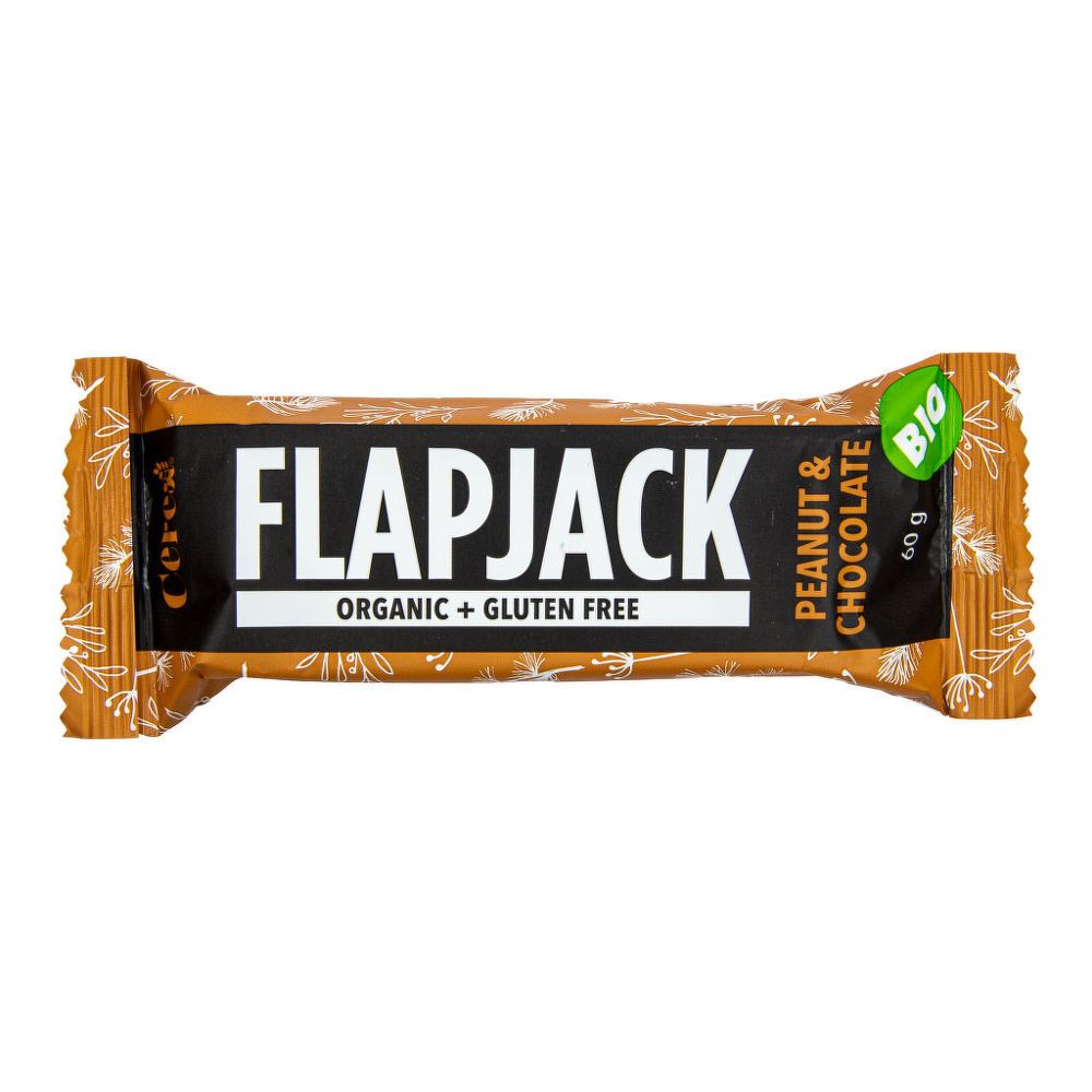 CEREA Flapjack bezlepkový arašídy s čokoládou BIO 60 g