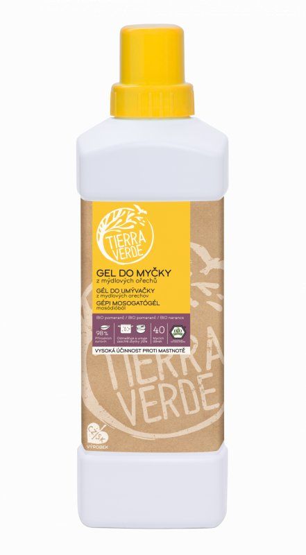 Tierra Verde Gel do myčky nádobí - mýdlový ořech 1L