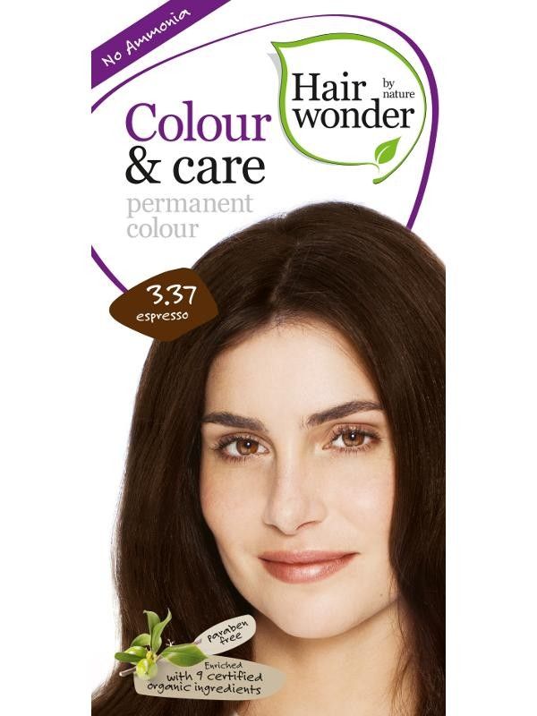 Hairwonder Barva ESPRESSO 3.37 přírodní dlouhotrvající BIO