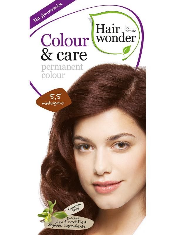 E-shop Hairwonder Barva MAHAGON 5.5 přírodní dlouhotrvající BIO