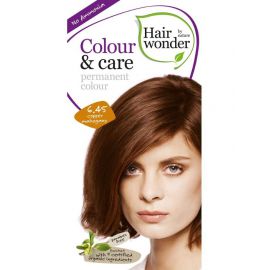 Barva MĚDĚNÝ MAHAGON  6.45 přírodní dlouhotrvající BIO Hairwonder