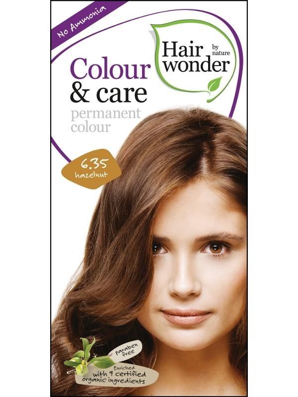 E-shop Hairwonder Barva OŘÍŠKOVÁ 6.35 přírodní dlouhotrvající BIO