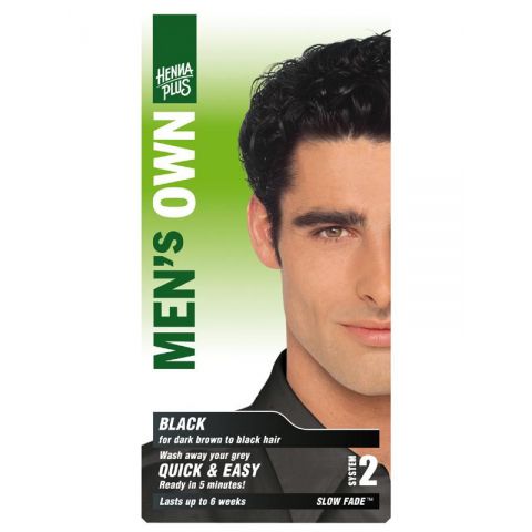 Barva pro muže Černá HennaPlus 80 ml