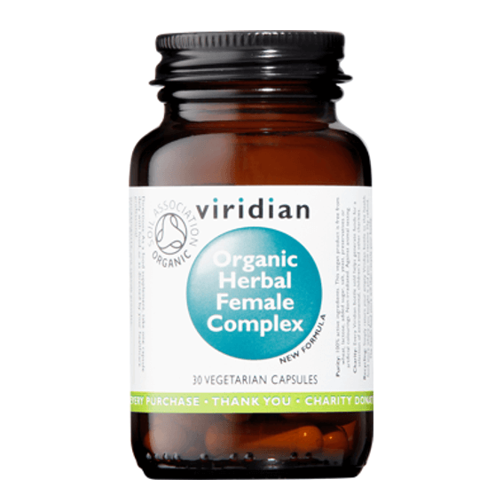 E-shop Viridian Herbal Female Complex Organic 30 kapslí