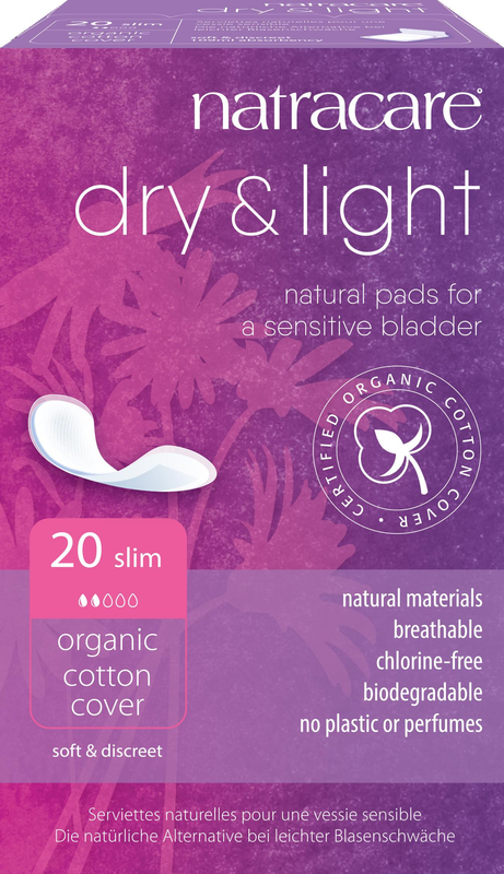 E-shop Natracare Inkontinenční vložky Dry Light 20 ks