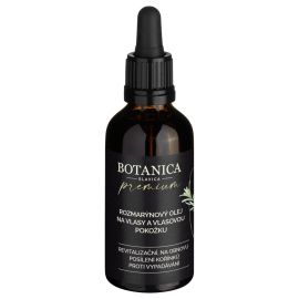 Intenzivní rozmarýnový olej pro vlasy a vlasovou pokožku - růst, regenerace, posílení Botanica Slavica 50 ml