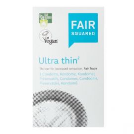 Kondom ultrathin Fair Squared 3 ks