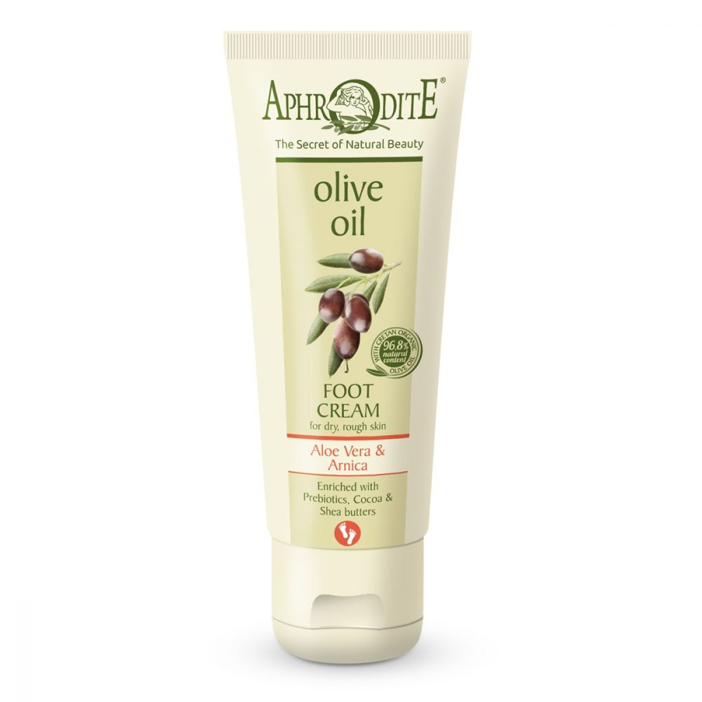 E-shop Aphrodite Krém olivový na nohy Aloe Vera & Arnika 75 ml