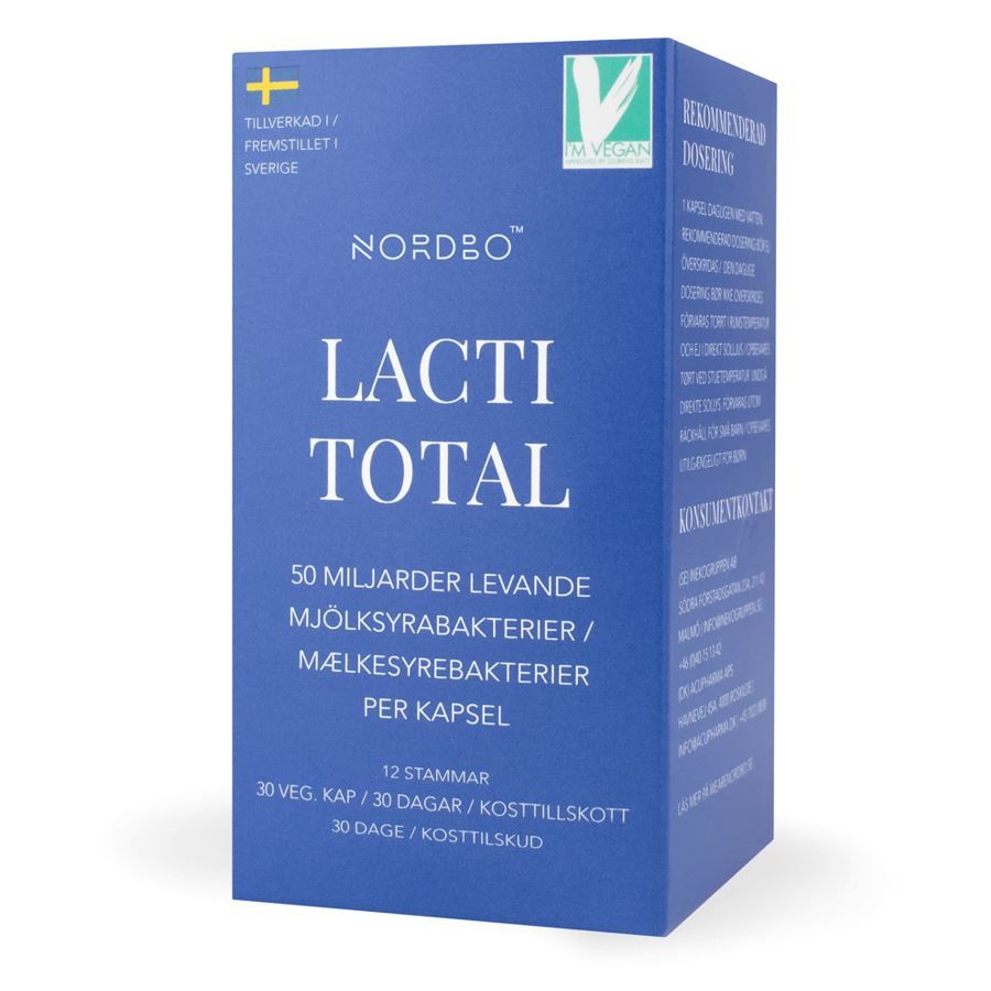 E-shop Nordbo Lacti Total (Probiotika) 30 kapslí