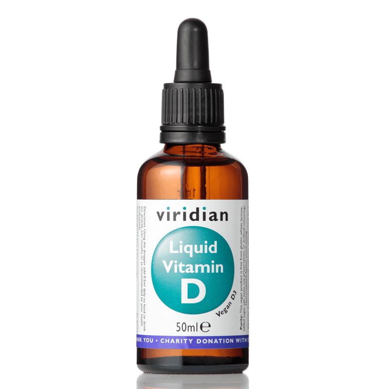 E-shop Viridian Liquid Vitamin D 50 ml
