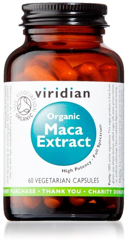 E-shop Viridian Maca Extract Organic 60 kapslí