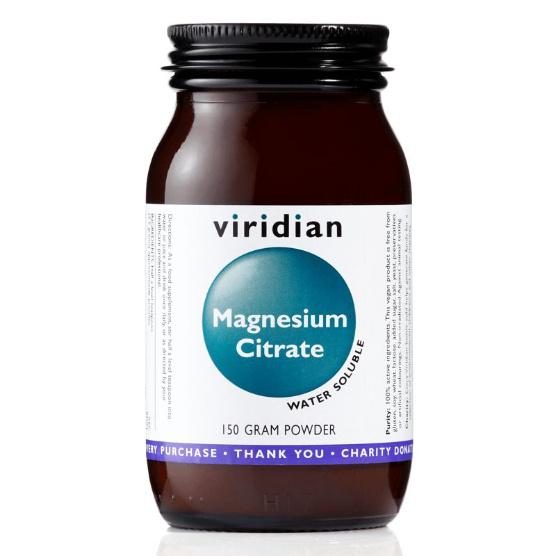 Viridian Magnesium Citrate Powder (Hořčík) 150 g