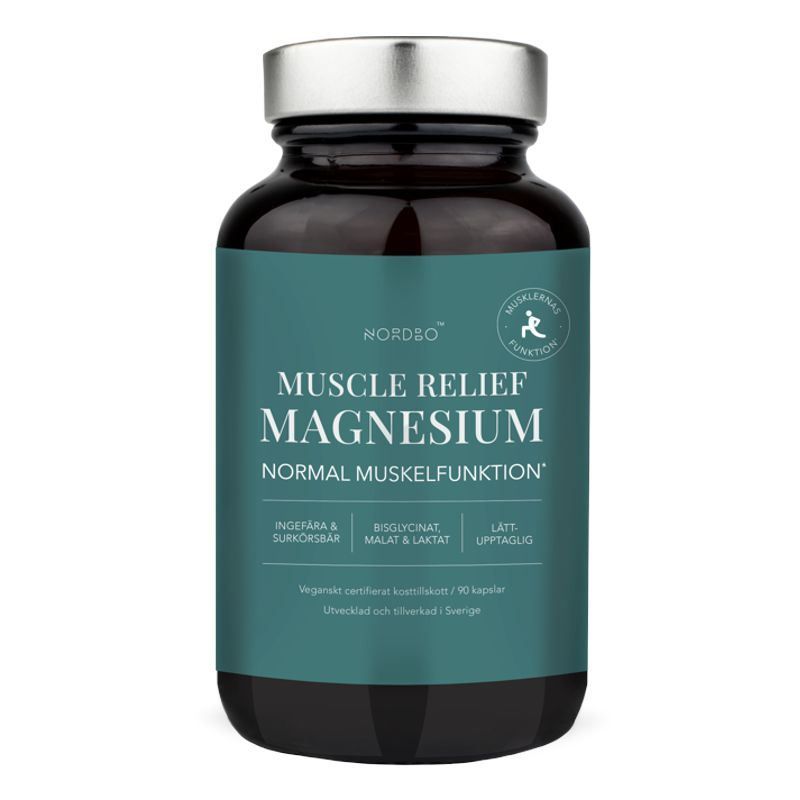 E-shop Nordbo Magnesium Muscle Relief 90 kapslí