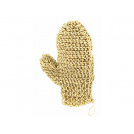 Masážní rukavice sisal - ručné pletená palcová Förster´s