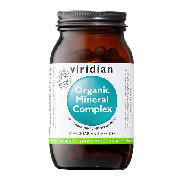 E-shop Viridian Mineral Complex Organic (Komplex minerálů Bio) 90 kapslí