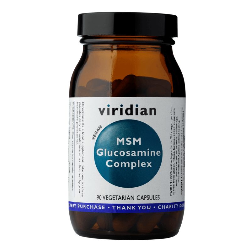 E-shop Viridian MSM Glucosamine Complex 90 kapslí