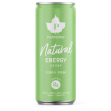 Natural Energy Drink green apple (Energetický nápoj - zelené jablko) Puhdistamo 330ml