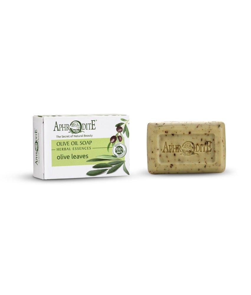 E-shop Olivové mýdlo s olivovými listy Aphrodite 100g