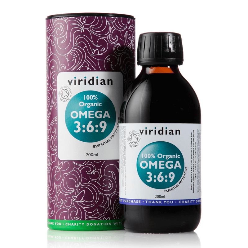 E-shop Viridian Omega 3:6:9 Oil Organic 200 ml