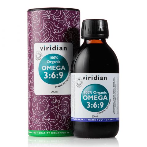 Omega 3:6:9 Oil Organic 200 ml Viridian