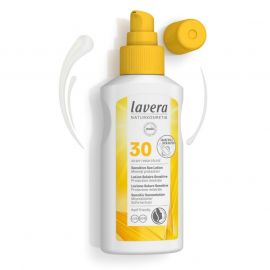 Opalovací mléko Sensitiv SPF 30 Lavera 100 ml