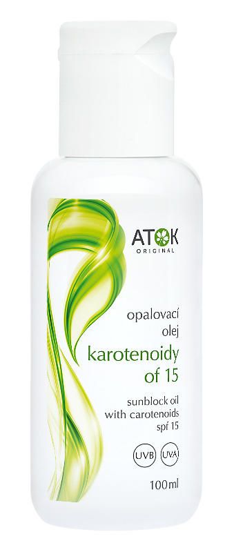 E-shop Opalovací olej Karotenoidy OF15 Atok