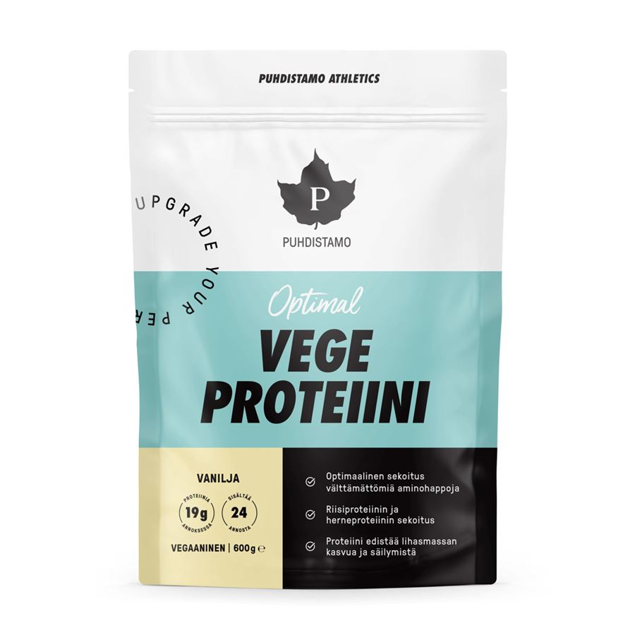 E-shop Puhdistamo Optimal Vegan Protein vanilka 600g
