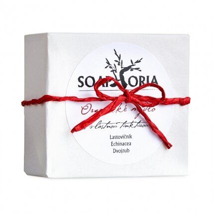 E-shop Soaphoria Organické mýdlo na lupénku, ekzém a problematickou pokožku s vlastní tinkturou 125g