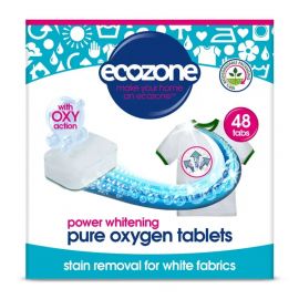 Oxy tablety na bílé prádlo Ecozone 48 ks
