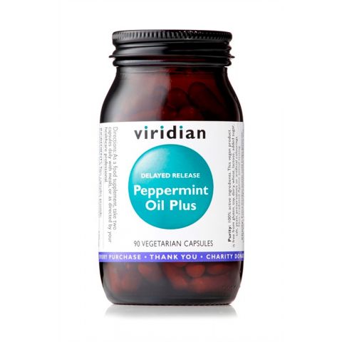 Peppermint Oil Plus 90 kapslí Viridian