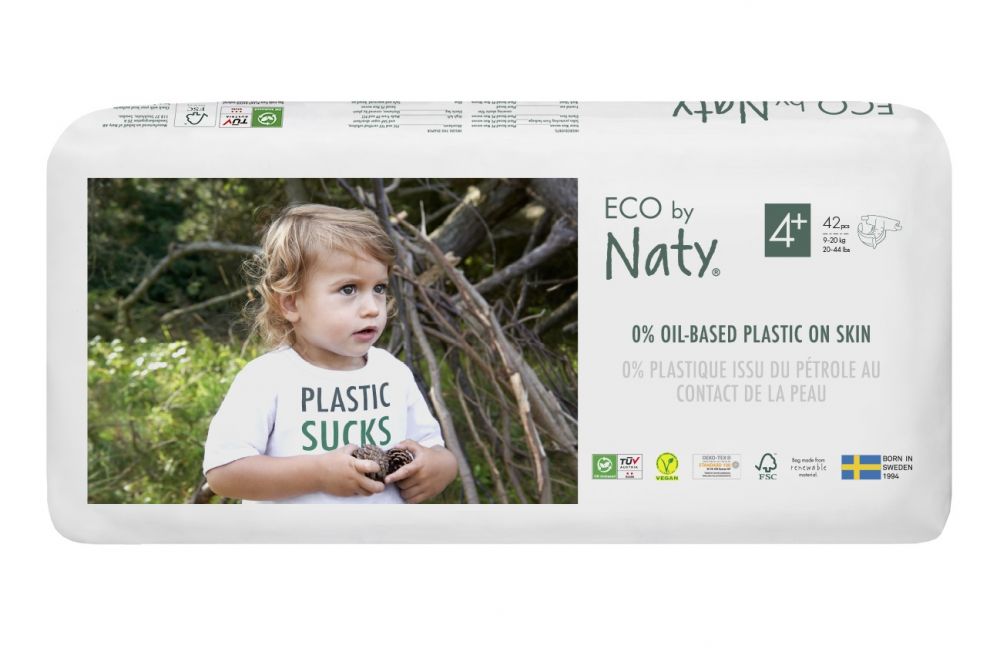 E-shop Naty Plenky Maxi+ 9-20 kg - ECONOMY PACK 42 ks