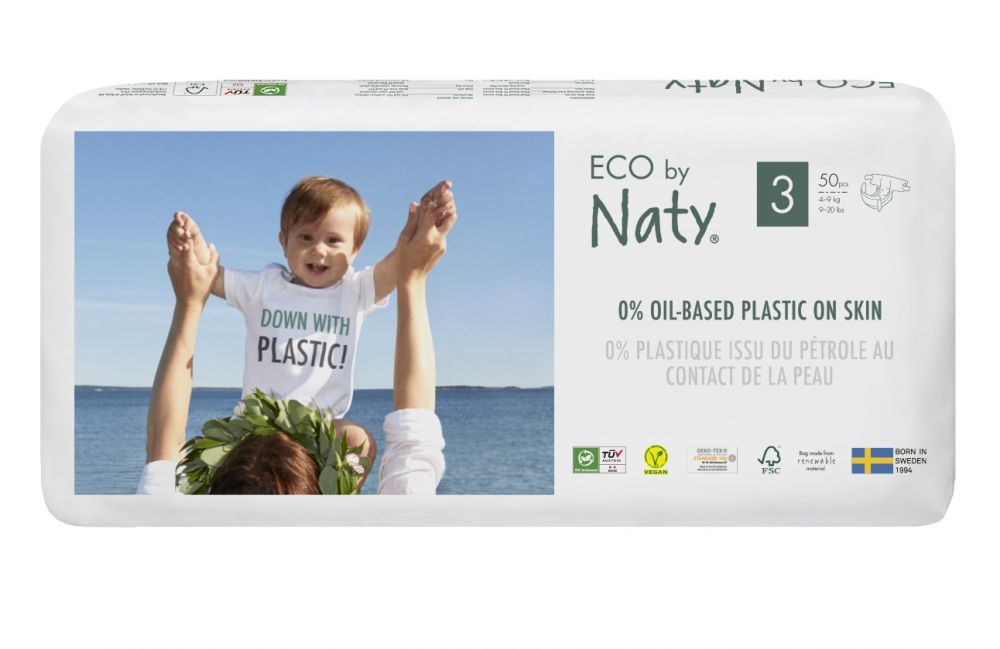 E-shop Naty Plenky Midi 4-9 kg - ECONOMY PACK 50 ks