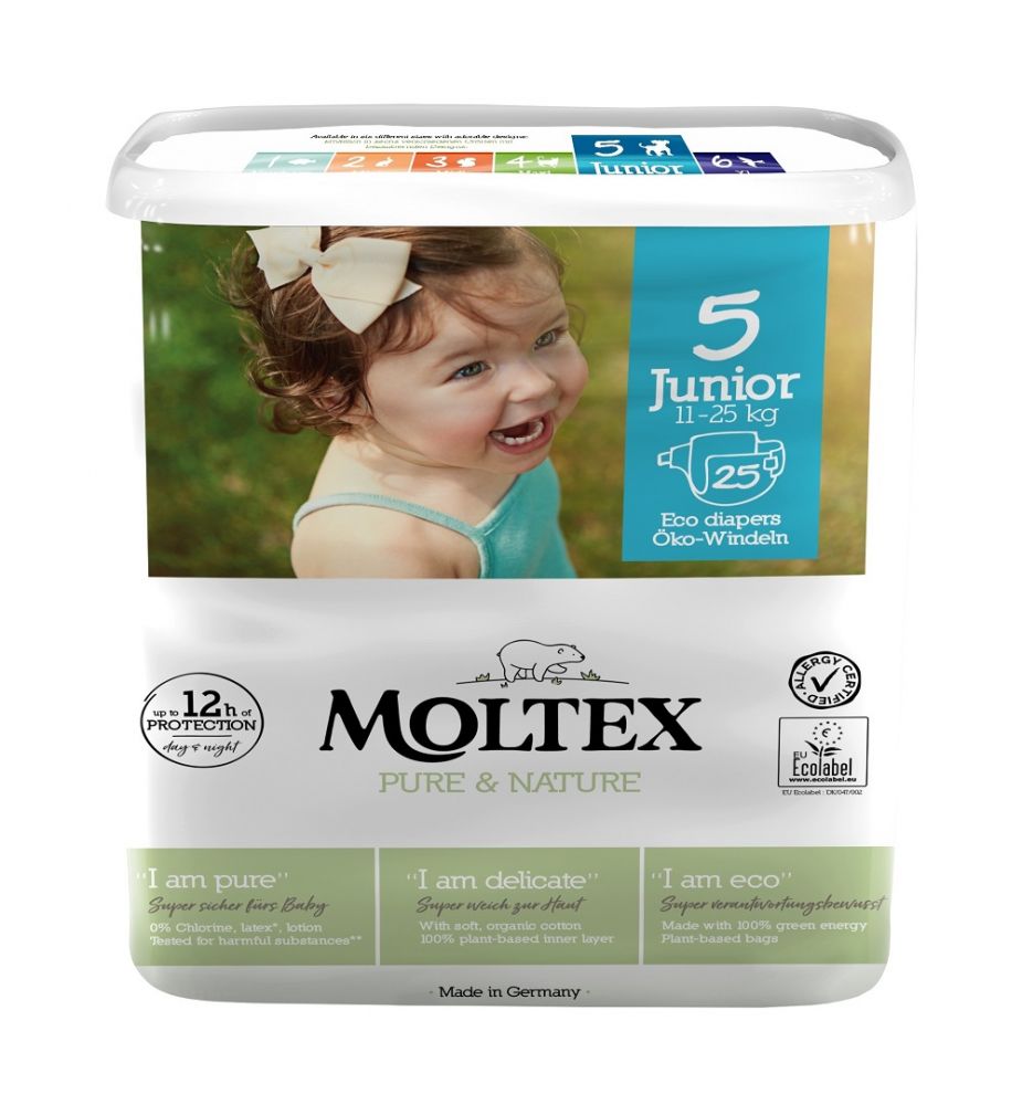 E-shop Moltex Plenky Pure & Nature Junior 11-16 kg 25 ks