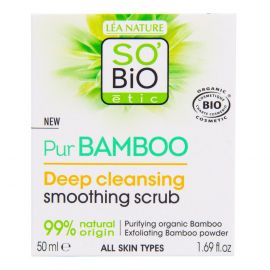 Pleťový peeling hluboce čistící Pur Bamboo SO’Bio étic 50ml