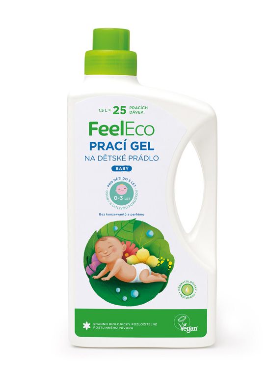 E-shop Feel Eco Prací gel Baby 1,5 l