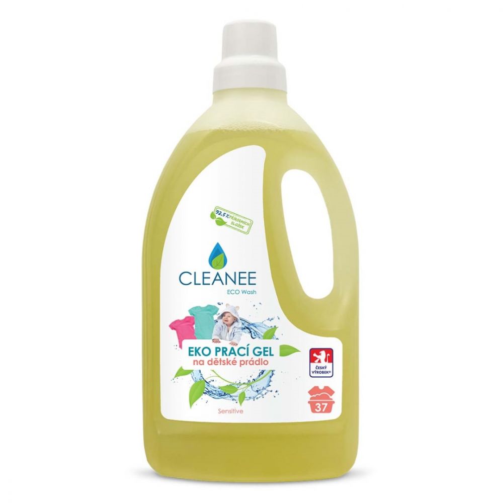 E-shop Cleanee Eco Prací gel na dětské prádlo 1,5 l