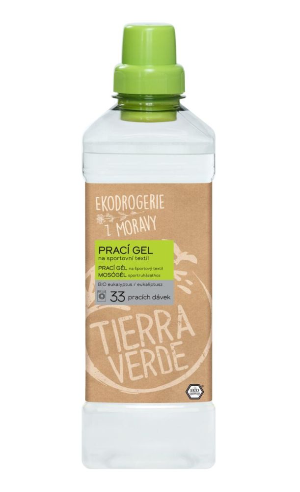 E-shop Tierra Verde Prací gel Sport s koloidním stříbrem 1L