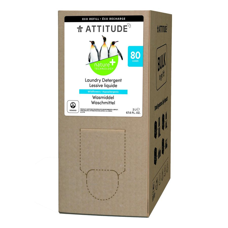 E-shop Attitude Prací gel s vůní lučních květin - náhradní kanystr 2 l