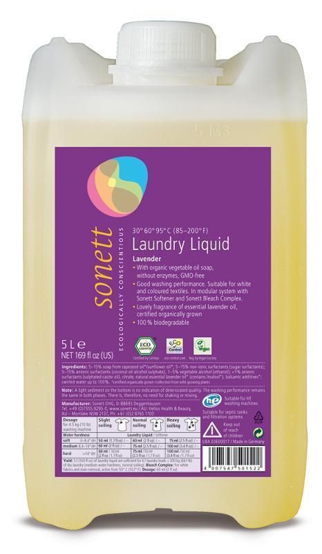 E-shop Sonett Prací gel na bílé a barevné prádlo 5 L
