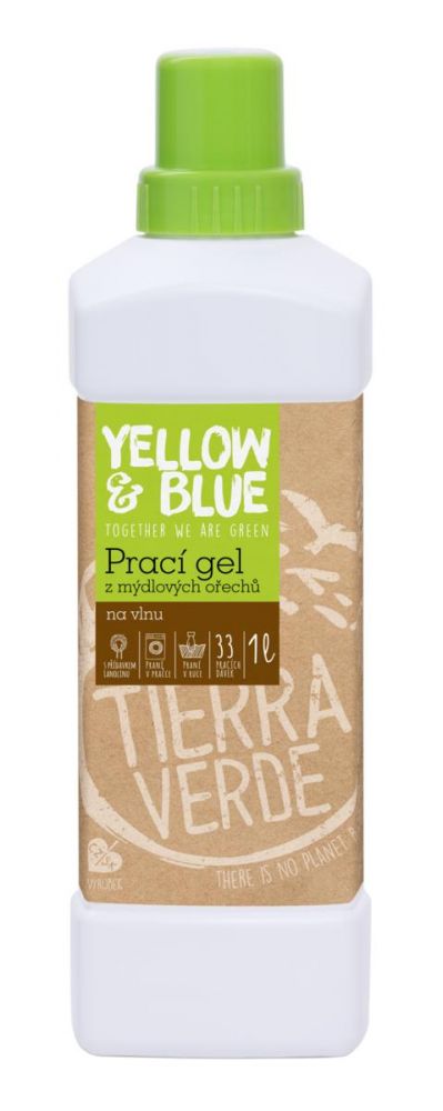 E-shop Tierra Verde Prací gel z mýdlových ořechů na vlnu 1L