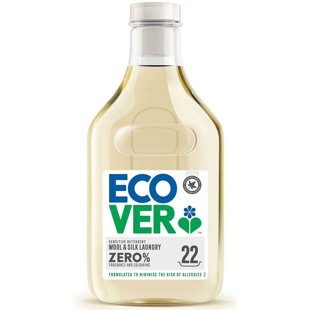 E-shop Prací gel zero Sensitive na choulostivé prádlo 22pd Ecover 1L