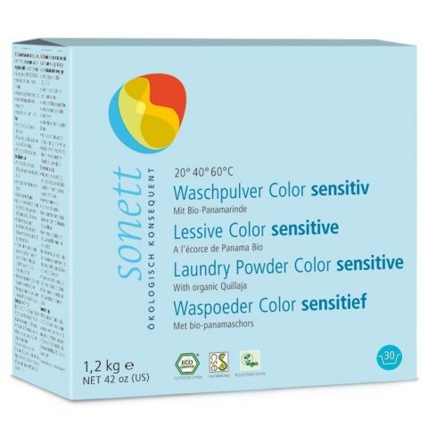Prací prášek na praní Color Sensitive Sonett 1,2 kg