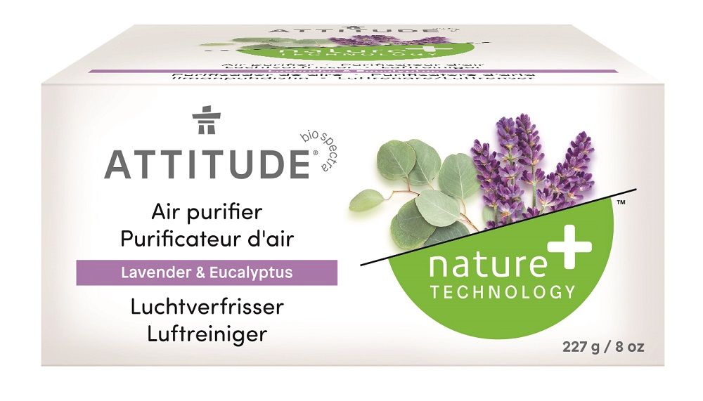 E-shop Attitude Přírodní čistící osvěžovač vzduchu s vůní levandule a eukalyptu 227g