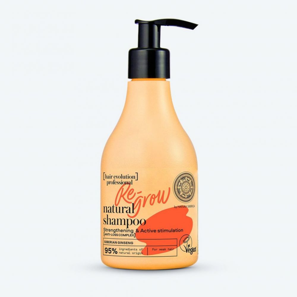 E-shop Natura Siberica Přírodní posilující šampon Re-Grow Hair Evolution 245 ml