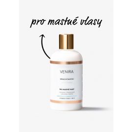 Přírodní šampon pro mastné vlasy Kokos Venira 300 ml