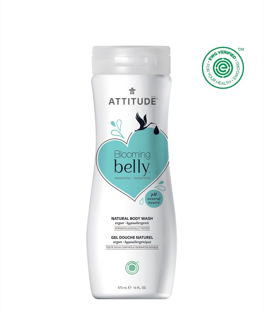 E-shop Attitude Přírodní tělové mýdlo nejen pro těhotné s arganem Blooming Belly 473ml