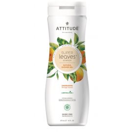 Přírodní tělové mýdlo s detoxikačním účinkem Pomerančové listy Attitude Super leaves 473ml