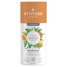 Přírodní tuhý deodorant - pomerančové listy Attitude 85 g