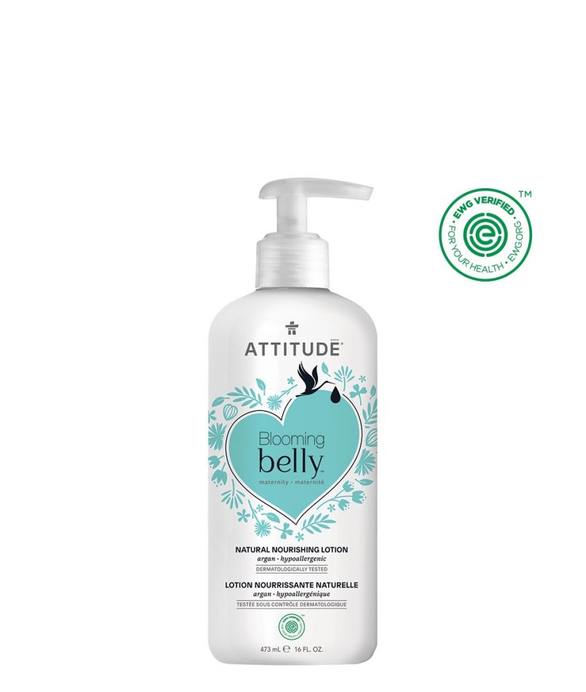 E-shop Attitude Přírodní vyživující tělové mléko nejen pro těhotné s arganem Blooming Belly 473ml