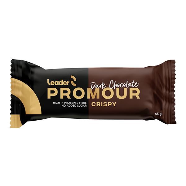 E-shop Leader Promour Crispy dark chocolate 45g